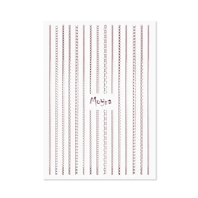 strips chain 03 rose gold
