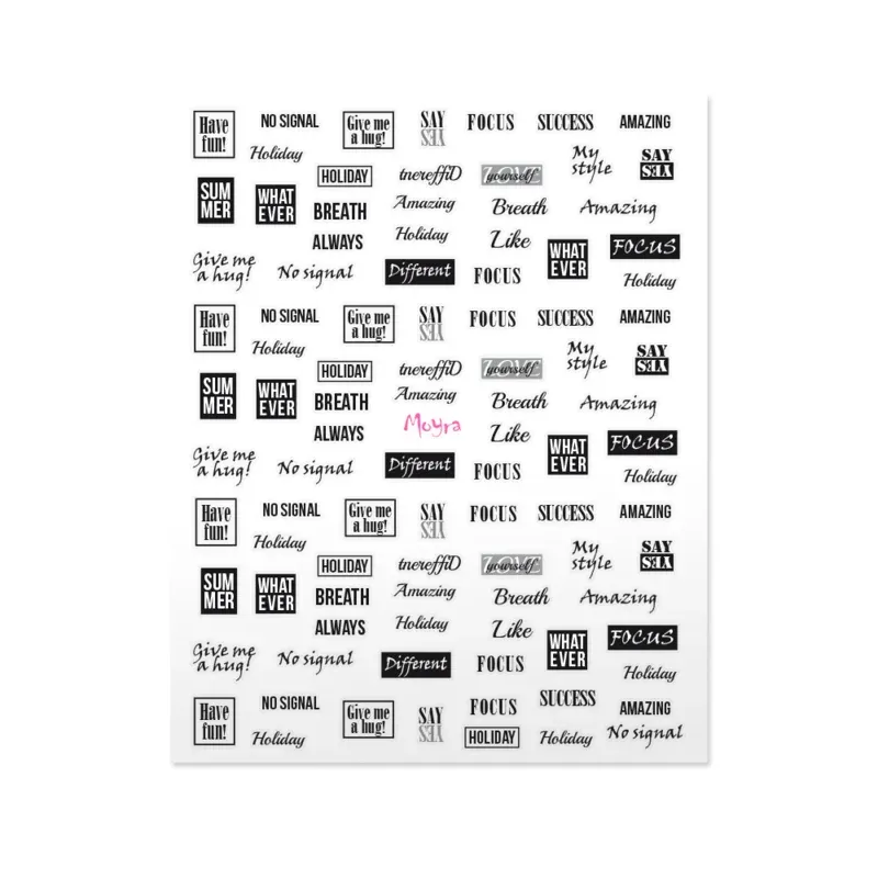 stickervel 10