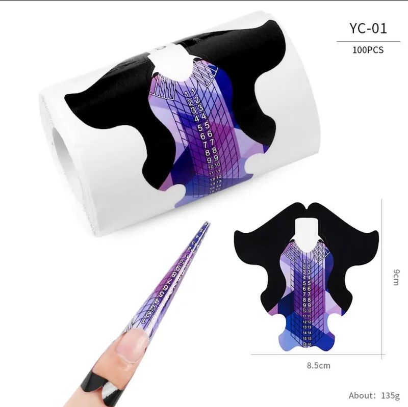 stiletto sjablonen
