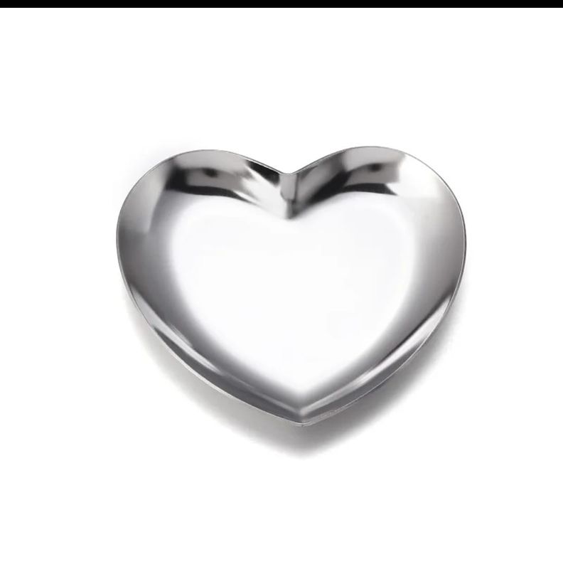 hart schaaltje zilver