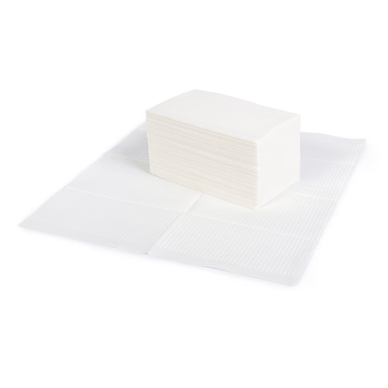 Dental Bibs / Table Towels white 125stuks