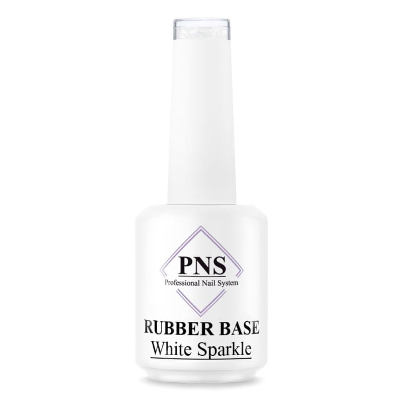 PNS Rubber Base White sparkle