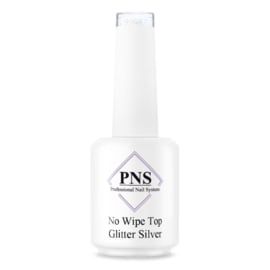 PNS No Wipe Top Glitter Silver