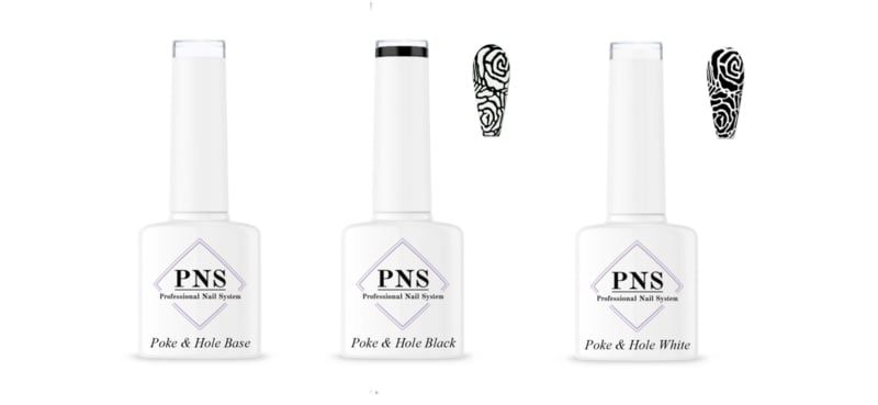 PNS Poke & Hole SET: base, black, white