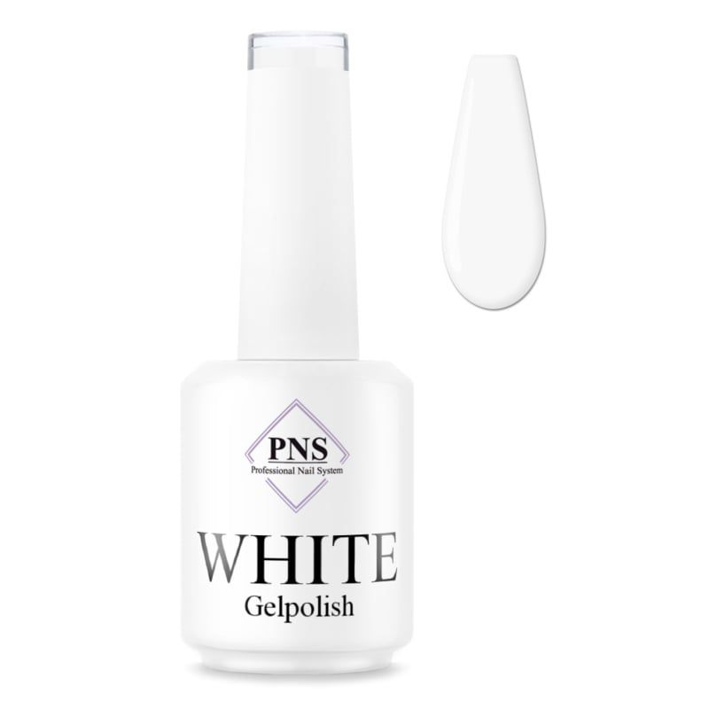 PNSgelpolish WHITE 1323