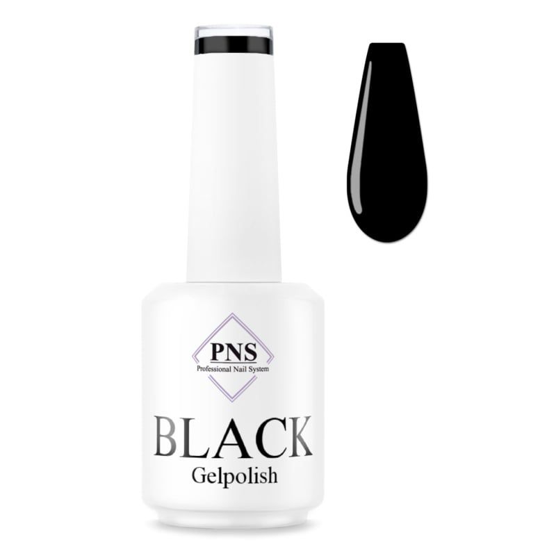PNS gelpolish BLACK 1348