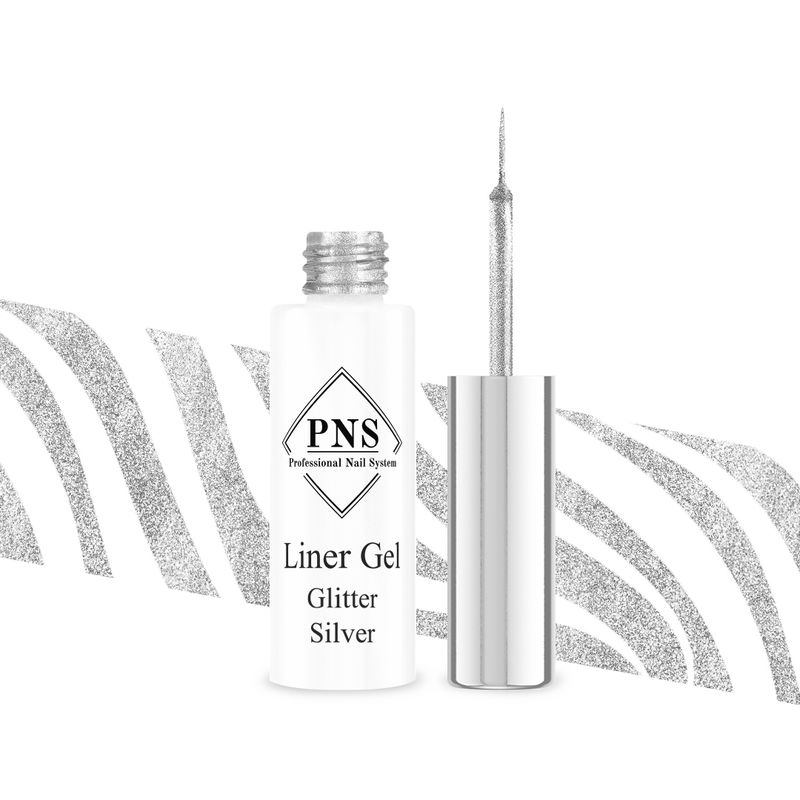 PNS Liner gel glitter silver