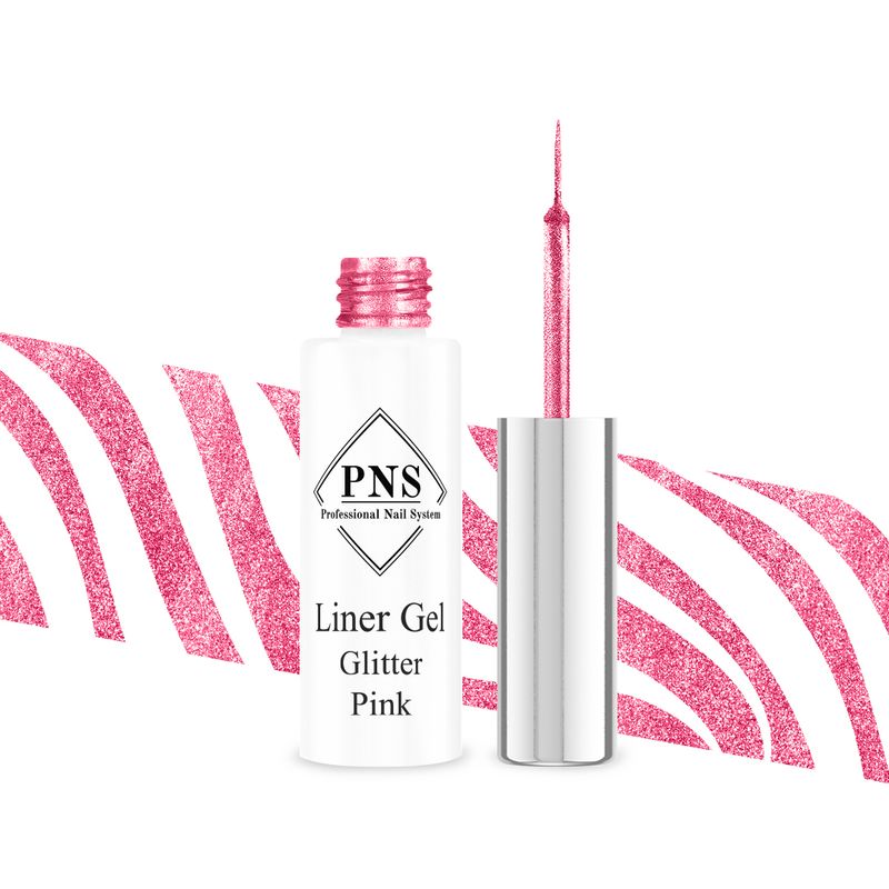PNS Liner gel glitter pink