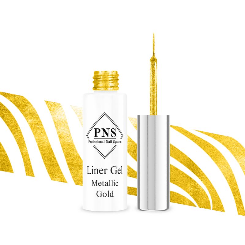 PNS Liner gel metallic gold