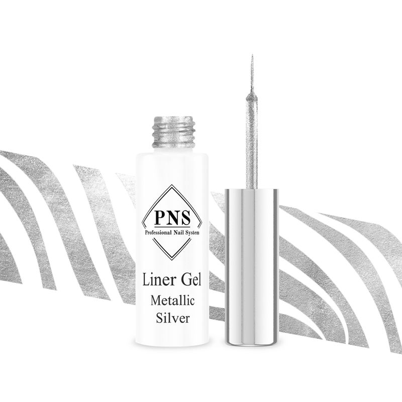 PNS Liner gel metallic silver