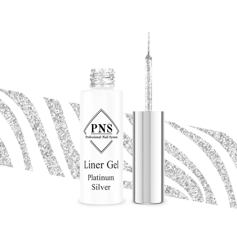 PNS Liner gel platinum silver
