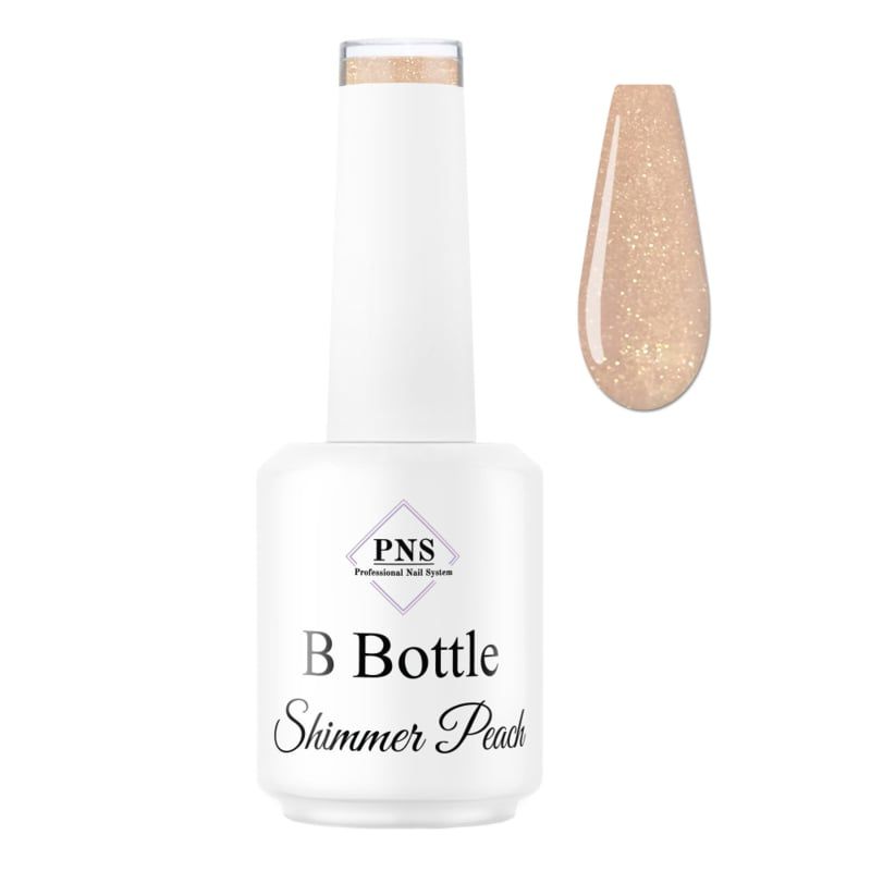 PNS B Bottle shimmer peach