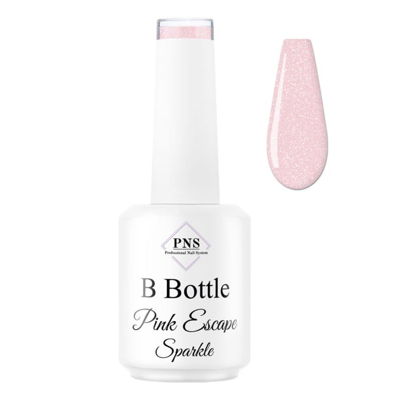 PNS B Bottle pink escape sparkle