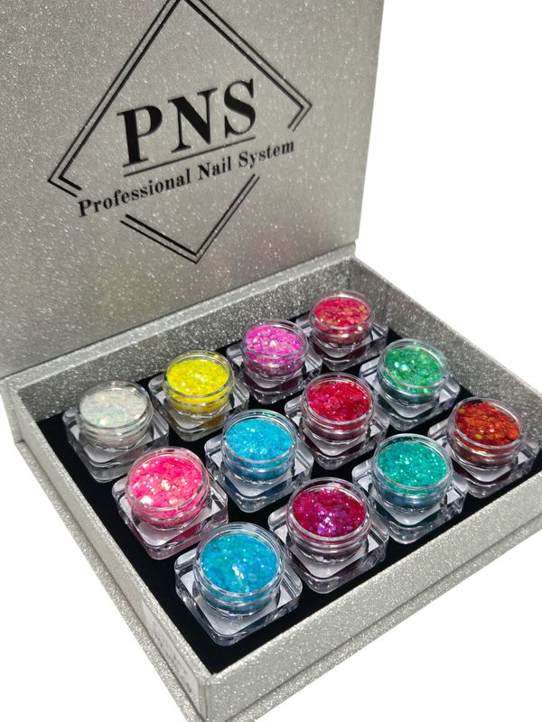 PNS Glitter 49 t/m 60 in een verzamel box