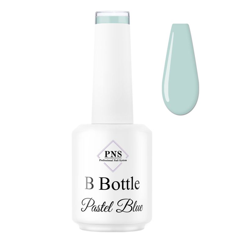 PNS B Bottle pastel blue