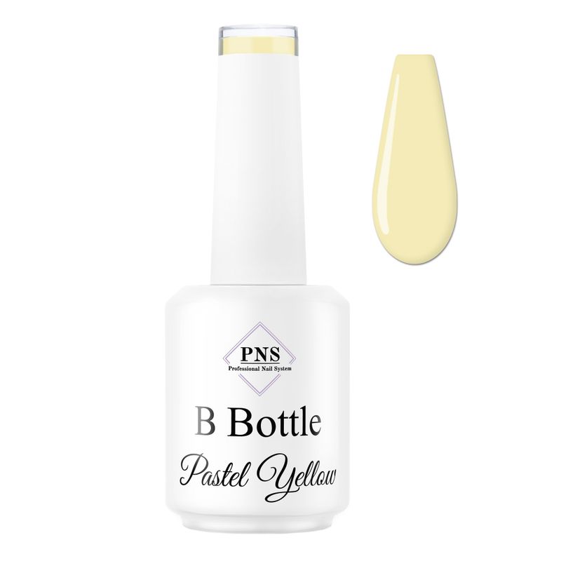PNS B Bottle pastel yellow