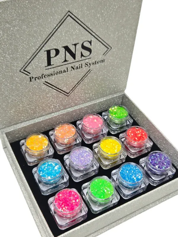 PNS Glitter 61 t/m 72 in een verzamel box