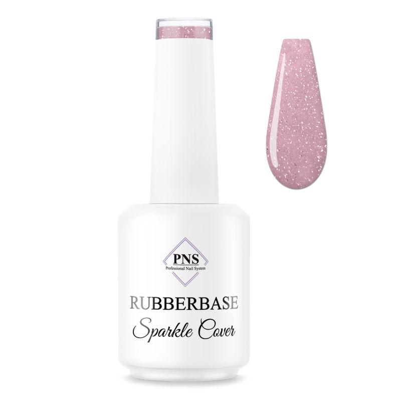 PNS Rubberbase sparkle cover 15 ml