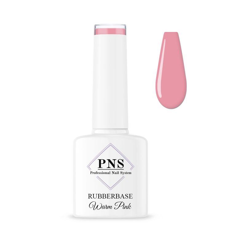 PNS Rubberbase warm pink 7 ml