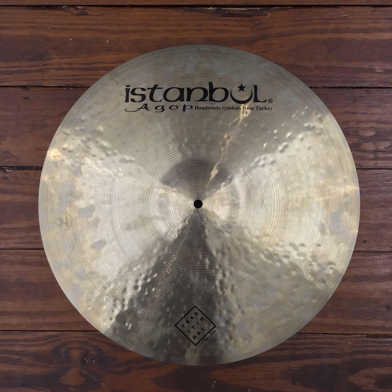 USED Istanbul Agop Traditional 20&quot; Jazz Ride Cymbal