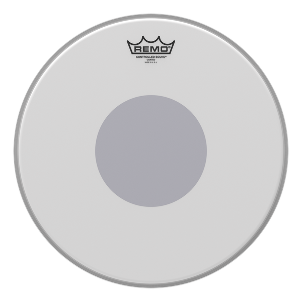 Remo Coated Controlled Sound Black Dot on Bottom
