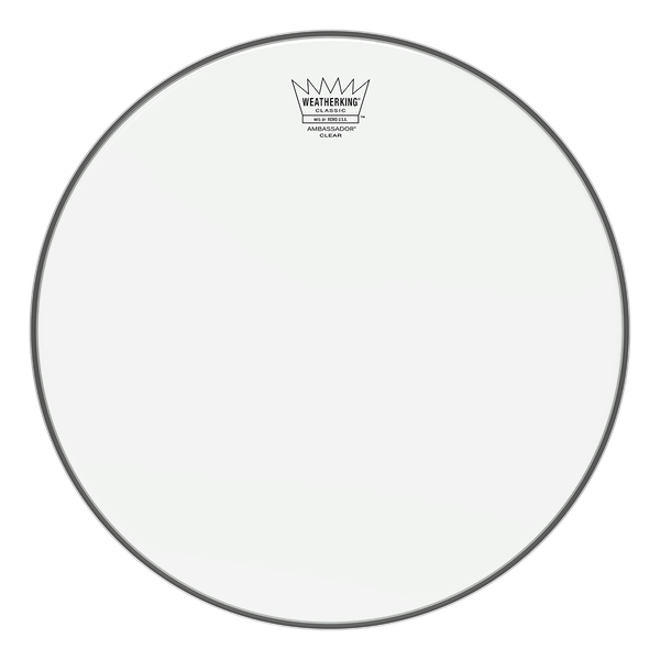 Remo Classic Fit Ambassador Hazy Snare Side
