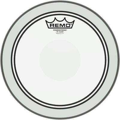Remo Clear Powerstroke 3 w/ Clear Dot