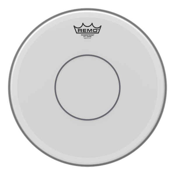 Remo Coated Powerstroke 77 w/ Clear Dot