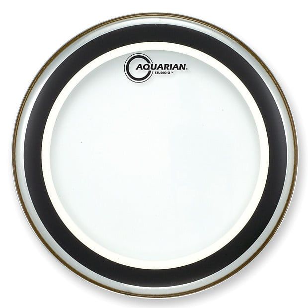 Aquarian Studio X Clear Bass Drum