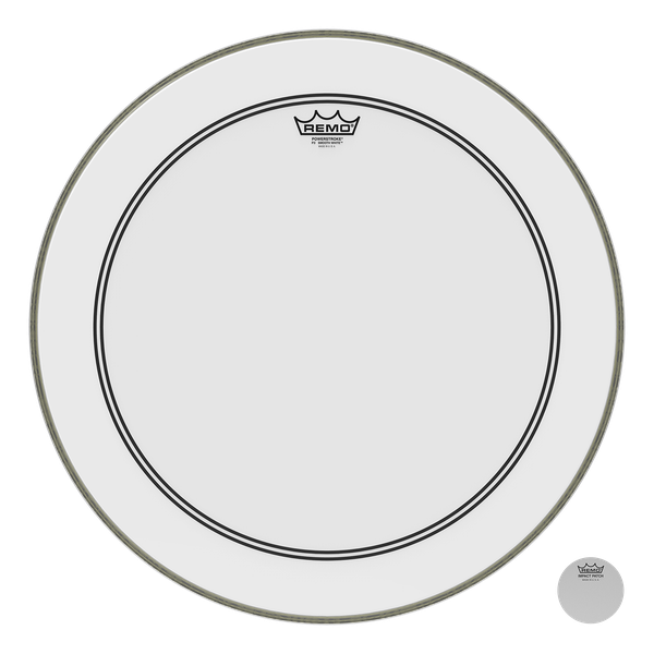 Remo Smooth White Powerstroke 3 Bass Drum 