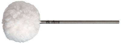 Vic Firth VicKick™ Bass Drum Beater-- Medium Felt Core Covered with Fleece, Oval Head