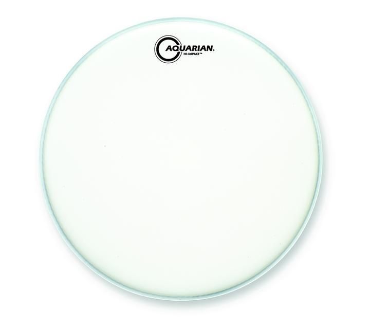 Aquarian Hi-Performance White Texture Coated Heavy w/ Reverse Power Dot