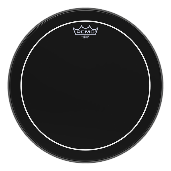 Remo Ebony Pinstripe Bass Drum