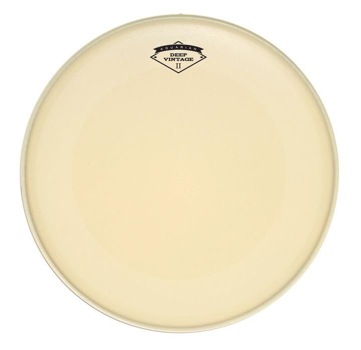 Aquarian Deep Vintage II w/ Superkick Ring Bass Drum