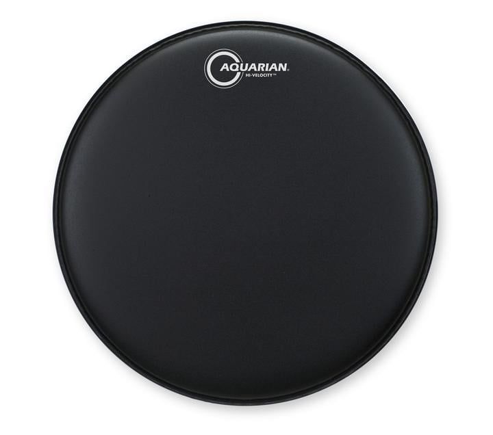 Aquarian Hi-Velocity Black Texture Coated Snare Batter