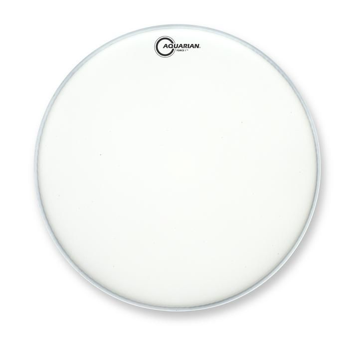Aquarian Full Force I White Texture Coated