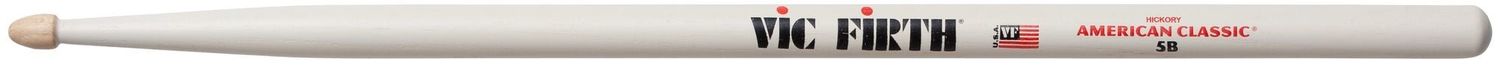 Vic Firth American Classic® 5B w/ WHITE FINISH