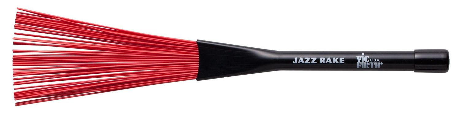 Vic Firth Jazz Rake – Red Plastic