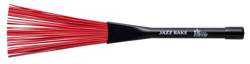 Vic Firth Jazz Rake – Red Plastic