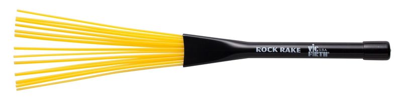 Vic Firth Rock Rake – Yellow Plastic (discontinued)