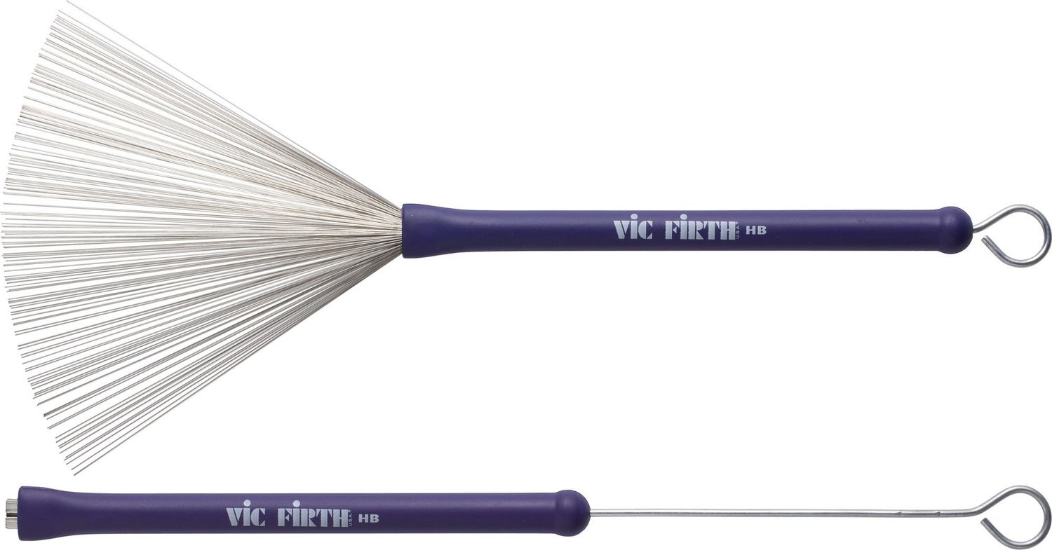Vic Firth Heritage Brush – rubber handle