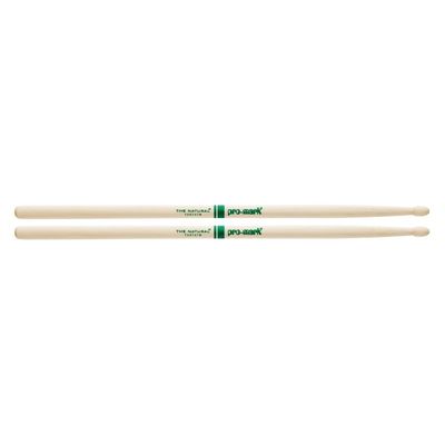 ProMark Classic Forward 747 Raw Hickory, Oval Wood Tip Drumstick