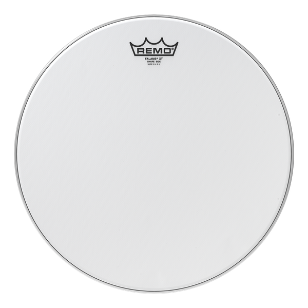 Remo Smooth White Crimped FALAMS XT w/ Underlay Ring
