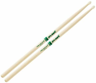 ProMark Classic  Forward 5A Raw Hickory, Oval Nylon Tip Drumstick