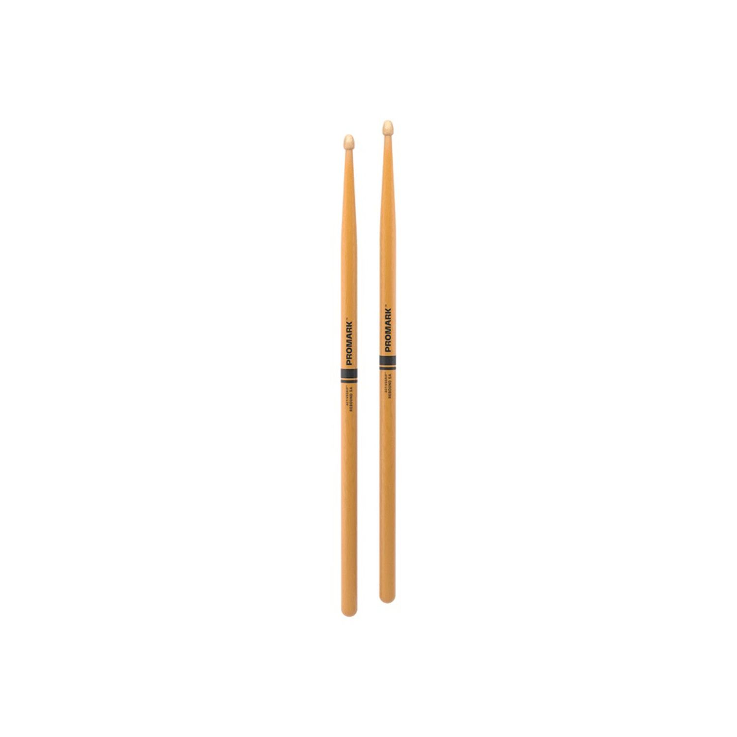 ProMark Rebound 5A ActiveGrip Clear Acorn Tip Drumstick