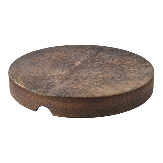 Tar Frame Drum SKYNDEEP Fixed Goat Stripe Brown Graphic 22&quot;  x 3&quot;