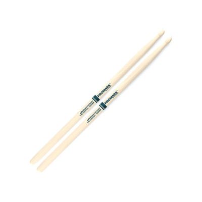 ProMark Classic Forward 5B Raw Hickory, Oval Wood Tip Drumstick