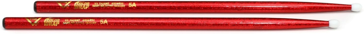Vater Color Wrap 5A Red Sparkle Nylon