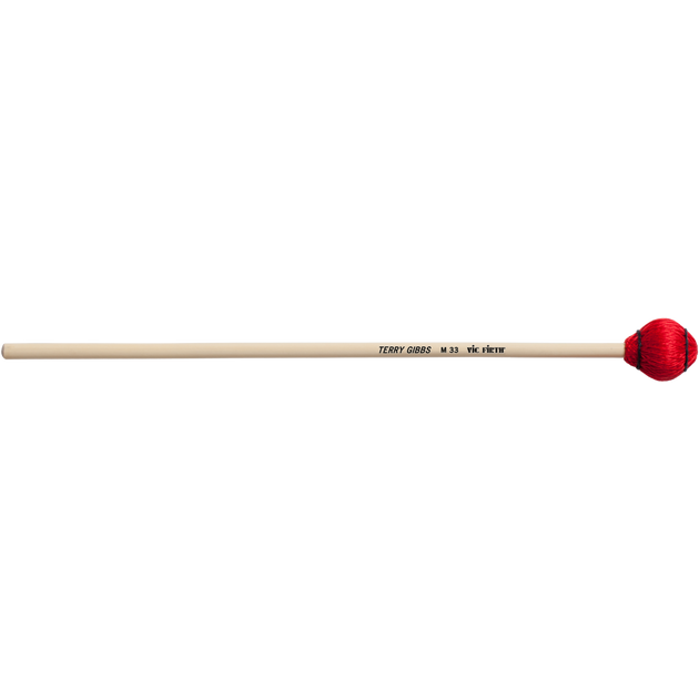 Vic Firth Terry Gibbs Keyboard -- Hard – red cord