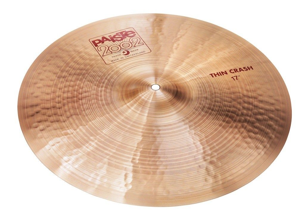PAISTE 17&quot; 2002 THIN CRASH
